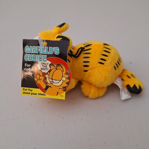Vintage PAWS‎ Garfield's Choice  Garfield Cat Toy 4" - Picture 6 of 10